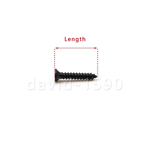 Tornillos autorroscantes Phillips cabeza plana M2 x 20mm, 500pcs miniatura 4