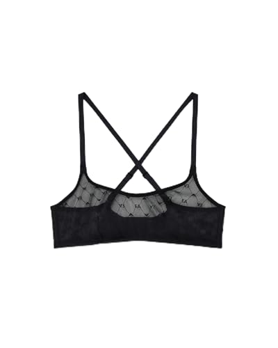 Soutien-gorge Emporio Armani femme : bralette sans armature en coton noir lot de 1