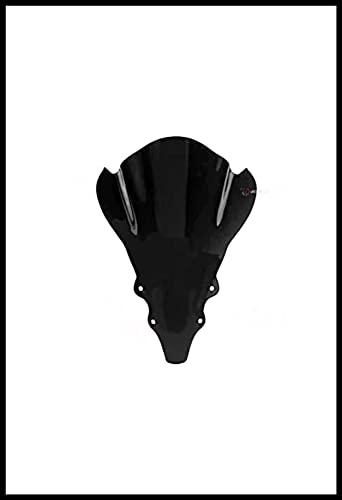 RACE COPZ? DB Windshield Visor 2.0 Black for Yamaha R15 V1 V2 S