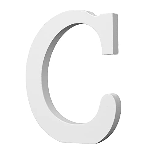 10cm Lettres en Bois sur Pied, Lettres de l'Alphabet en bois Naturel Léger Lettre Bois pour l'Artisanat Décorations Bois Finies Décoration Murale Maison...