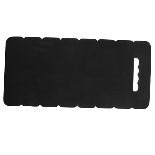 BESPORTBLE Coussin De Genou Jardin Léger 45x21x2,5 Cm Eva Noir pour Jardinage Extérieur Protection Sols Confort Multifonction Genouillère De Sol pour Travaux Ménagers Et Entretien