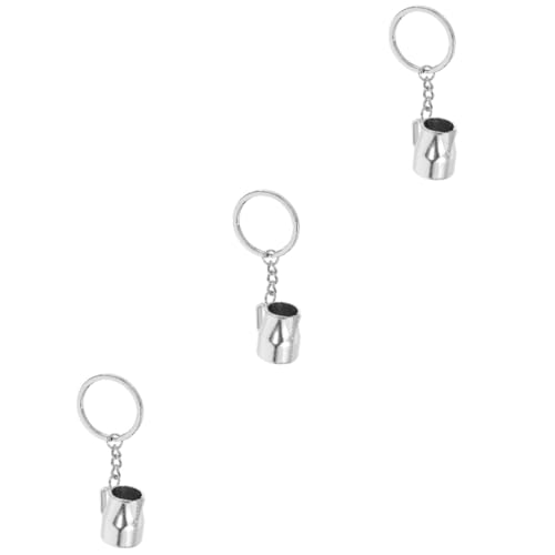 Veemoon 3 Pièces Tasse à Café Design Latte Art Accessoire Décoratif pour Sac à Main pour Amateurs de Café