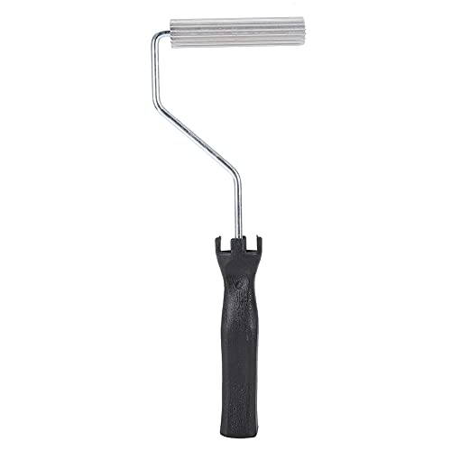 QWUUYEC Rodillo Laminador de Burbuja, 21mm x 100mm, Aleación de Aluminio y Fibra de Vidrio - Durable, Mejora la Resistencia y Planicidad, Ahorro de Resina y Tiempo para Producción