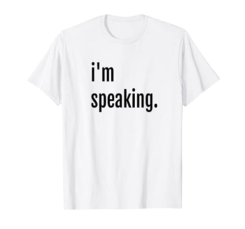 Im Speaking Gifts para mujeres, niñas, adolescentes, jóvenes y niños Camiseta