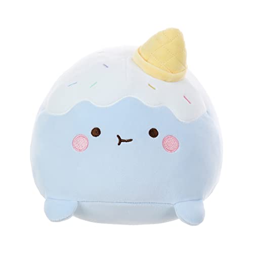 MINISO Brinquedos de pelúcia Yummy da série Yummy Food – Creme de pelúcia (azul)