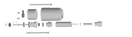 Paffoni ZPRO014CR Alargador para art. 015 H30 mm