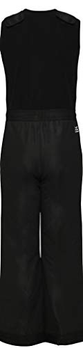 Arctix Kids Limitless Fleece Top Bib Overalls, Jet Black, Large
