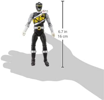 Power Rangers Hasbro Lightning Collection 15 cm Dino Charge Black Ranger Premium Action Figure to Collect with Accessories - Image 5