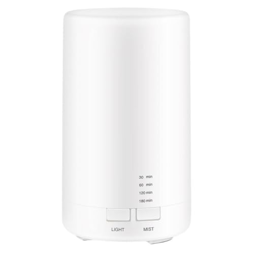VICASKY Humidificador 70ml Aroma Doméstica Silencioso en para para Aromaterapia Difusor de Blanco Aceites Esenciales Salas y Hoteles