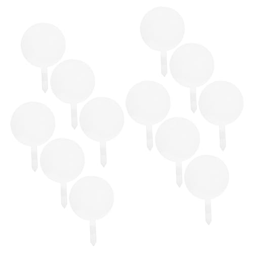 Toddmomy Etichette Orticole in Acrilico Cartelli Paesaggistici per Piante Etichette per Vasi da Giardino Marcatore per Piante in Vaso Adatto per Giardini Coperti e Vivaismo