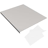 WATIIFUFU Tabla para Amasar y Cortar de Acero Inoxidable Superficie Antiadherente y Fácil de Limpiar para Repostería Verduras y Carnes Utensilio Duradero para Cocina
