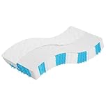 vidaXL Pocket Spring Mattress Medium Firm 100x200 cm - 7 Zones - Foam Layers - Washable Cover