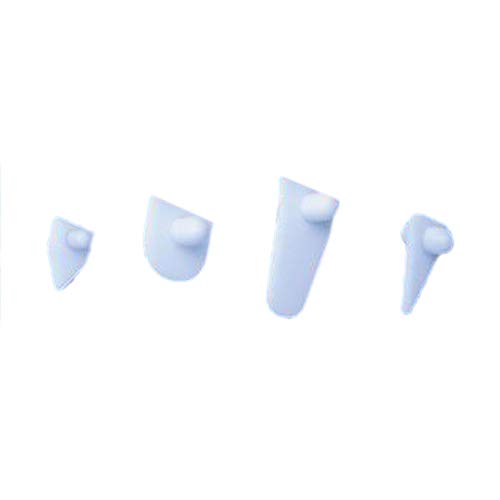 1212Z75CS 304465-0003 PTFE Stirrer Bar, 0.875" Length x 1/2" Width x 1/2" Height (Pack of 12)