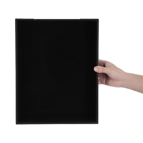 Plateau à courrier en cuir organiseur de bureau pour documents et revues de format A4