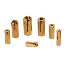 HBM BRASS DROP IN ANCHOR/UNIFIX (PACK OF 10PCS) (M10)