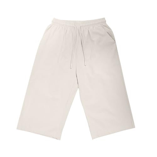 Short feminino de linho, bermuda, confortável, com perna de casamento, casual, shorts macios para re