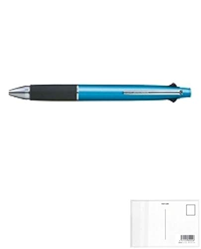 三菱鉛筆 多機能ペン ジェットストリーム 4&1 0.7 ライトブルー MSXE510007.8 + 画材屋ドットコム ポストカードAのサムネイル