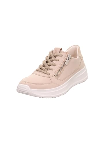 Basket Legero Femme Sprinter basket cuir lacet basket marche basse noire