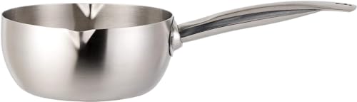 Milk Pan,Cooking Pots,Milk Pot With Lid Milk Pan Stainless Steel Food Pot Non-Stick Non-Stick Pan For Household Cooking -20Cm-18cm