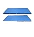 Venbytech for Fitness 120x48in All Purpose Folding Gymnastics Mat, Blue (2 Pack)