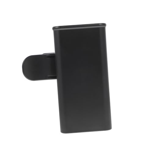 Toddmomy Portable Drumstick Barrel Drumstick Storage Case Clip for Boys and Girls and Drummers Black