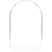 Plymor Brand 5.5" x 8" Glass Display Dome Cloche (no Base)