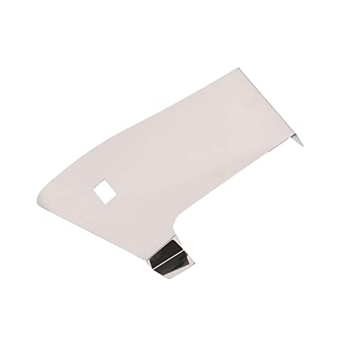 Image of Engine Bay Panel Cover for C6 Corvette 2005-2013, Stainless Steel Rear Engine Cover Guards Protector Splash Shield, Fuse Box Cover (Type A Battery Baffle)