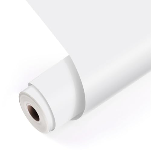 Image of CREON Vinyl Wrap for Car & Bike Self Adhesive Vinyl Wrap Sheet Sticker & Decal Roll Film Auto Car Vehical Air Release (2 feet x 8 feet, White Matte Wrap)