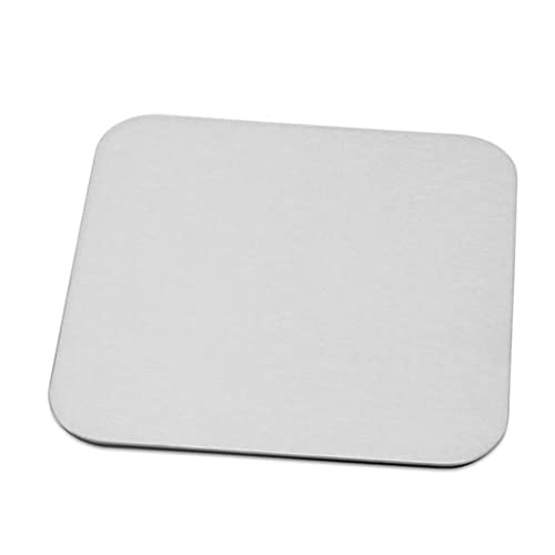Dessous de verre ronds en acier inoxydable résistant pour table basse - 8