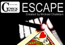 Escape Blue version Chatelain tour de magie carte gimmick close-up - 2