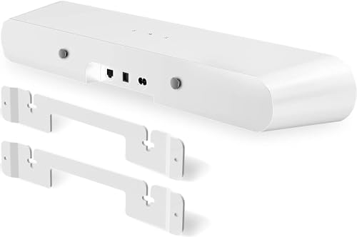 Soporte para Sonos Ray rack metálico de pared que optimiza el espacio y la acústica del hogar