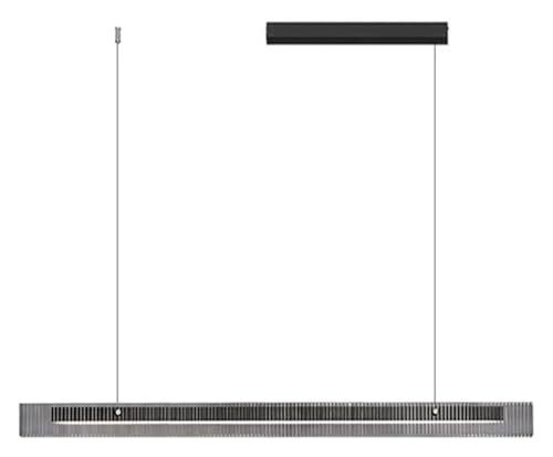 Lampes suspendues minimalistes LED noires à suspendre de 3000K à 6000K