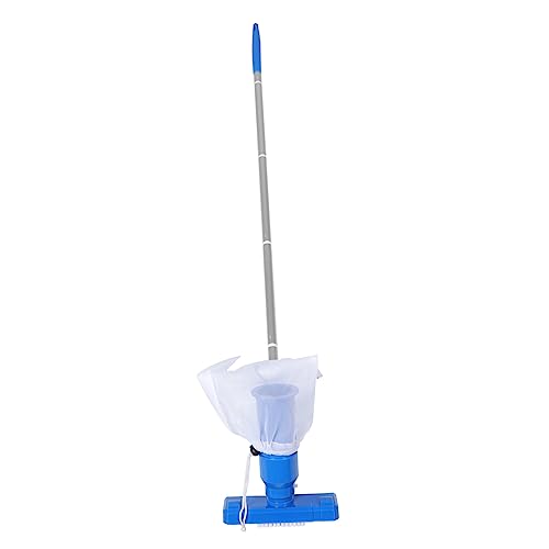 Mikikit Flexible Pool Vacuum Head Pool Cleaning Kit Sucker for Telescoping Poles