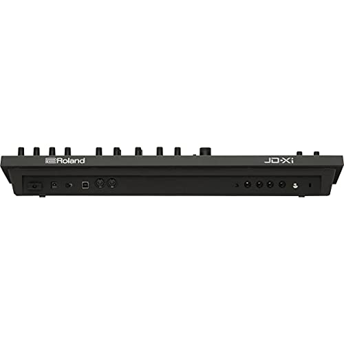 Roland JD-XI 37-Key Interactive Analog/Digital Crossover Synthesizer, Black