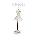 ZJchao Schmuckständer Display Aufbewahrung Polyresin Puppenhalter Lady Figur Halskettenständer mit Drehbarer Halterung, für Halsketten Armbänder Ringe Ohrringe(4#)