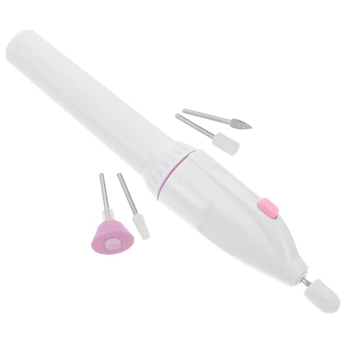 DONFAMDS Outil De Polissage D’ongles Électrique Multifonction Compact Portable Pour Nail Art Professionnel Et Utilisation à Domicile Sans Batterie