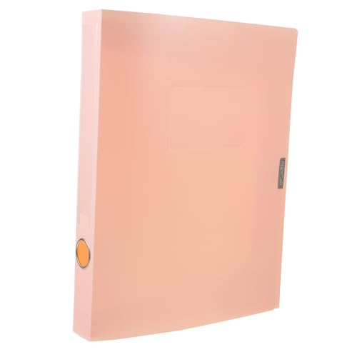 FUNOMOCYA File Storage Case Wear Resistant Document Organizer Box Reusable Holder for Efficient Paper Management for Office and School Use Light and Design