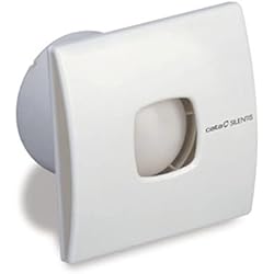 Ventilador Techo Cata CATA SILENTIS 12 Blanco - Ventilador (Blanco, Techo, Pared, De plástico, 39 dB, 2450 RPM, 190 m³/h)