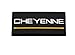 SSDD 2pcs Cheyenne Cab Emblems Replacement for 88-94 Chevrolet Side Roof Pillar 3D Badge Nameplate (Chrome/Yellow)