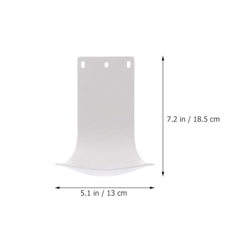 Bandeja dispensadora de jabón para organizar el baño y la cocina soporte YARNOW de ABS blanco 3