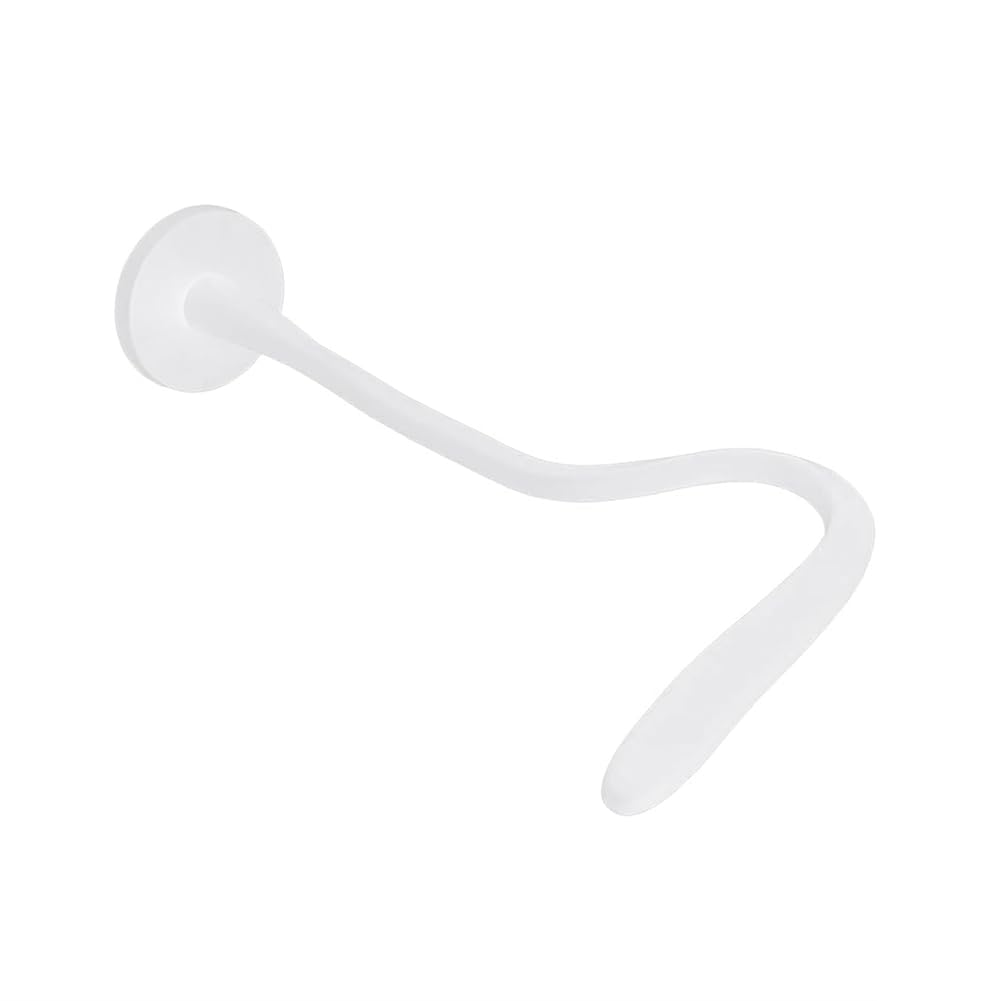 Aundhegrtt Easy-To-Use Flexible Silicone Washer& Dryer Door Prop Bendable Sturdy Stopper for Odor-Free Appliances White