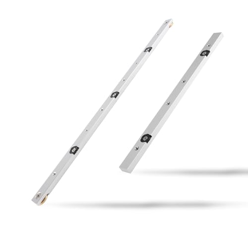 Barra de Inglete para Sierra de Mesa, Barra de Inglete de Aleación de Aluminio, Varilla de Calibre de Sierra de Mesa Deslizante para Carpintería, Accesorios de Sierra de (300