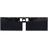 Buyers Products 8597220 No Drill, 20 in Hitch Mounted Mud Flaps, Anti-Rattle Clamp &...