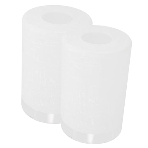 Pantallas de Vidrio Cilíndricas Mate Ipetboom 2 unidades para lámparas colgantes