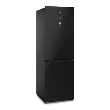 Geladeira Electrolux Frost Free Inverter 322L Efficient AutoSense Inverse Preta (IB42G) - 127V