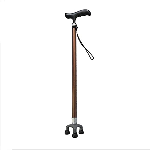 Canne avec poteau de randonnée en aluminium et poignée ergonomique ABS pour seniors