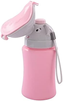 Zcargel Portable Children Car Urinal,Elephant Leakproof Urinal Pee Potty Cup Emergency Toilet Pee Container Travel Potty for Boy Girl Car Homes Travel and Camping Portable Urinal