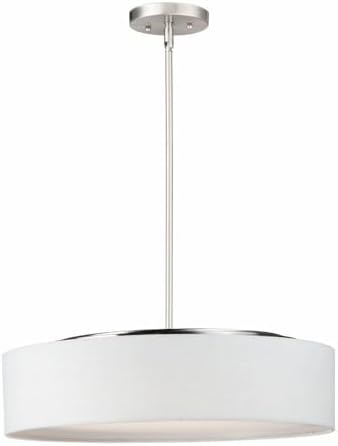 Miniatura 8 de Maxim Lighting 10226WLSN Prime-32.5W - Colgante de 5 ledes-20 pulgadas de ancho por 6.5 pulgadas de alto, color final níquel satinado, color de la