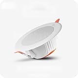 Murphy 12W LED Down Light, Nautral White Light, Round, Pack of 10, Recessed Ceiling LED Light, Suited for 3 inch Junction Box/Concealed Box (2 Years Warranty)