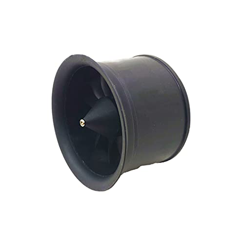 JFtech CCW 50mm Ducted Fan Unit 12-Blade CCW Reverse Propeller 50mm EDF Fan for RC Airplane Model Ducted Fan EDF Jet Aircraft Quadcopter DIY